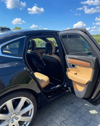 Volvo S90 cena 119999 przebieg: 122000, rok produkcji 2017 z Wieluń małe 407